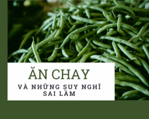 NHỮNG SUY NGHĨ SAI LẦM KHI NÓI VỀ ĂN CHAY