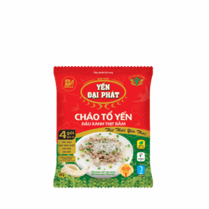 Cháo tổ yến Đậu xanh thịt bằm-YẾN ĐẠI PHÁT