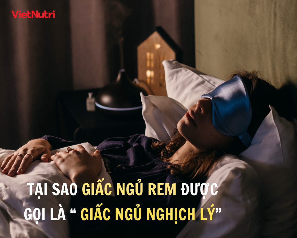 TẠI SAO GIẤC NGỦ REM ĐƯỢC GỌI LÀ GIẤC NGỦ