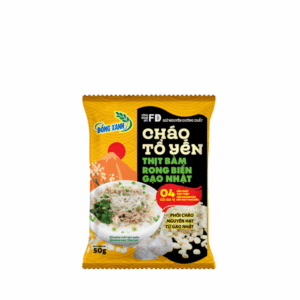 Cháo Tổ yến Thịt bằm Rong biển gạo nhật Đồng Xanh