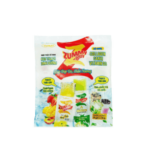 Túi 8 thanh Kẹo thạch Zummy Jelly (Trái Cây & Trà Sữa)