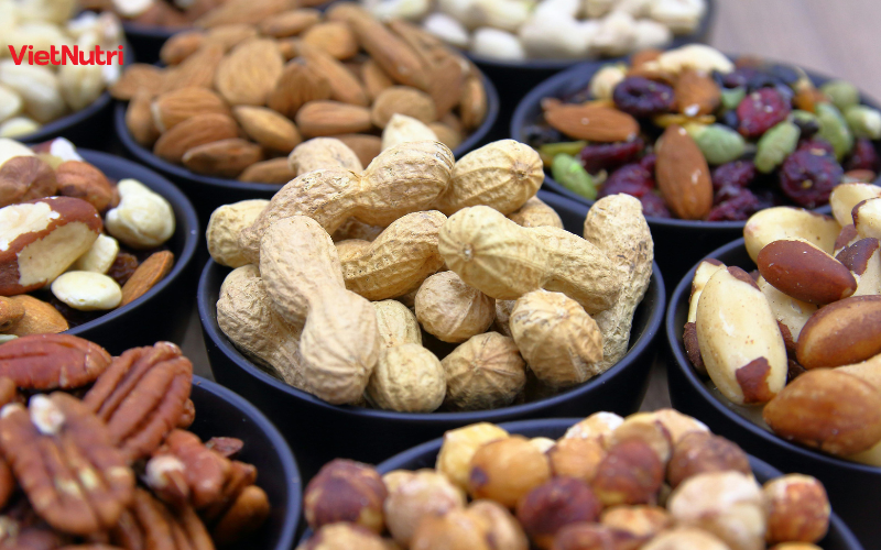 Hạt, đậu và dầu thực vật – chất béo tốt nuôi dưỡng hệ thần kinh