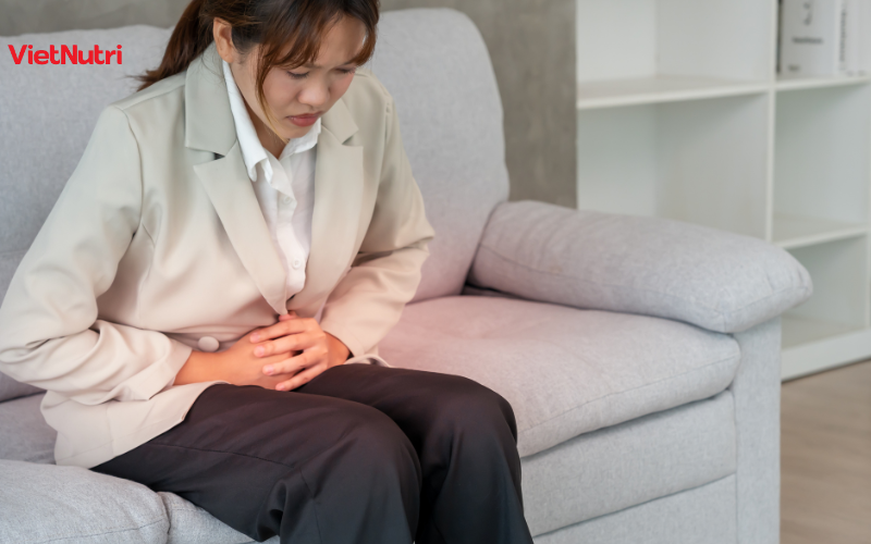 Áp lực kinh khủng lên dạ dày và hệ tiêu hóa